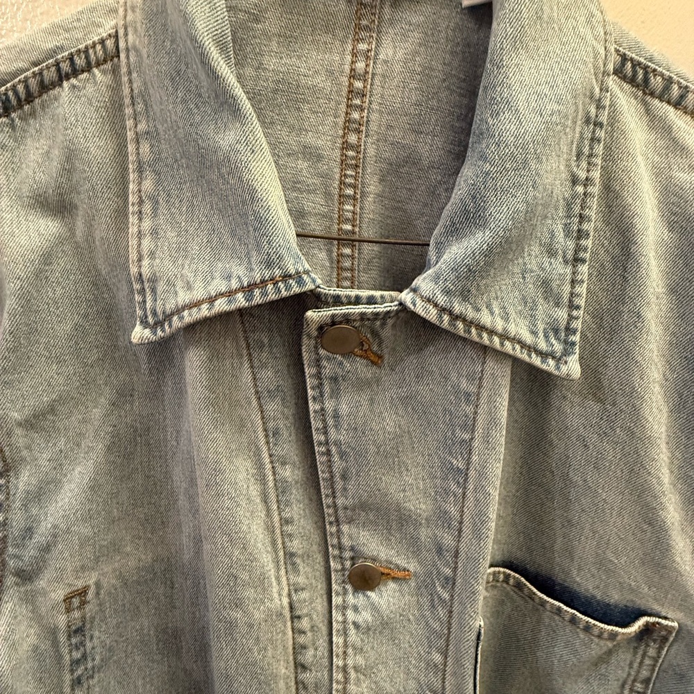 Uniqlo Light Wash Denim Jacket for men